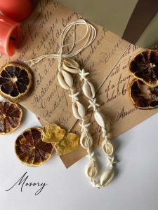 گردنبند صدف و ستاره